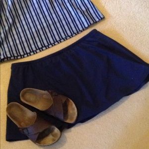 Skirted bathing suit bottom